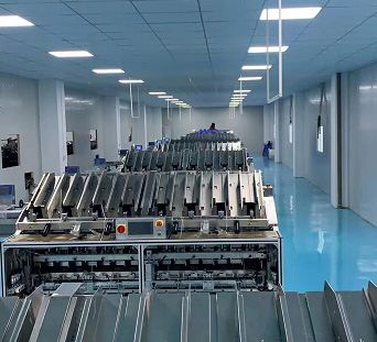 參觀一下益豪科技面膜設備： 八頭面膜生產線案例，多臺面膜生產設備安裝調試 